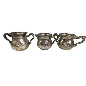 Monarch Silver Vintage 3 Piece Set